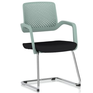 cantilever training chair green