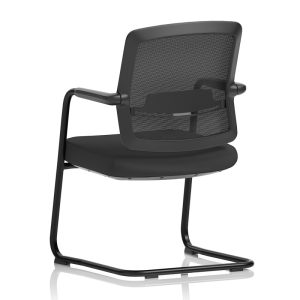 mesh back visitor chairs back view
