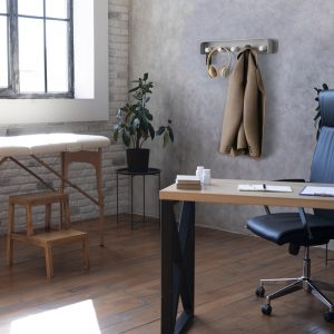 wall mounted coat hooks grey