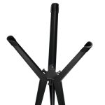 coat stand aluminium close up of top