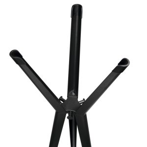 coat stand aluminium close up of top