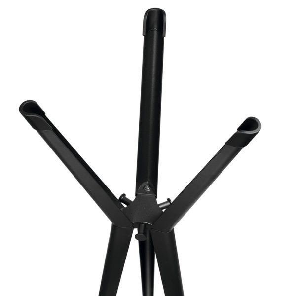 coat stand aluminium close up of top