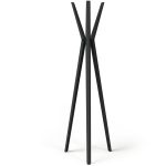 black coat stand
