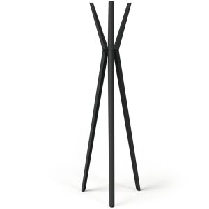 black coat stand