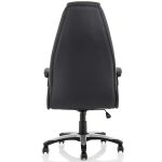 black leather office chair