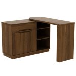 foldaway desk walnut