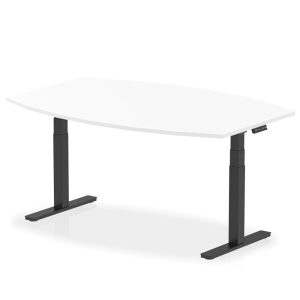 height adjustable boardroom table high gloss