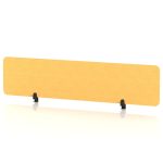 acoustic desk top screen yellow