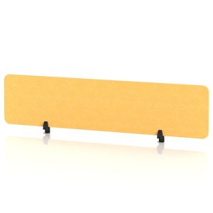 acoustic desk top screen yellow