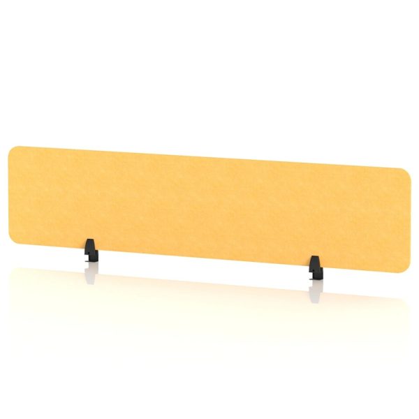 acoustic desk top screen yellow