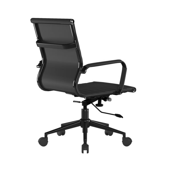 contemporary office chair back view