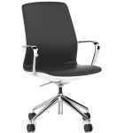 contemporary office chair black
