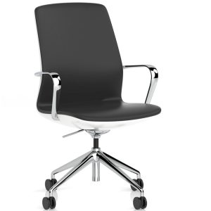 contemporary office chair black