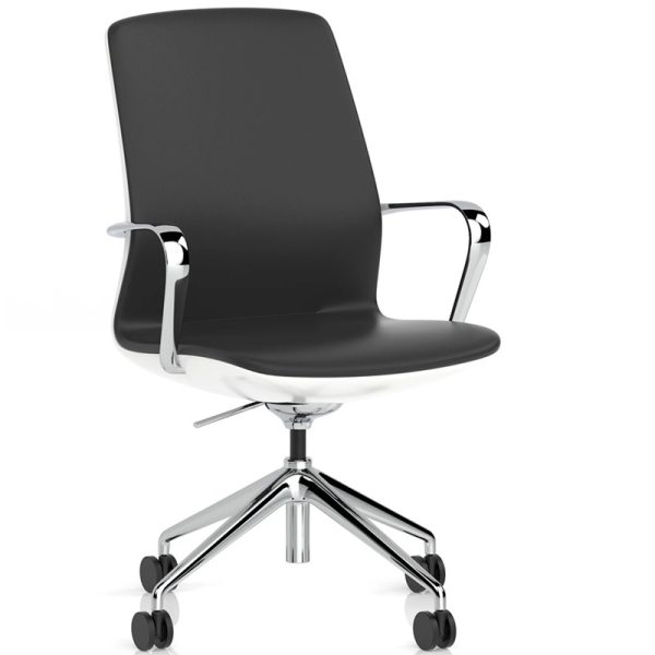 contemporary office chair black