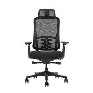 ergonomic office chair with mesh back and headrest