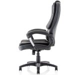 executive office chair black leather