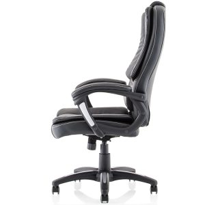 executive office chair black leather