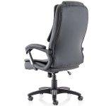 executive office chair black leather