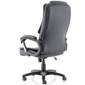 executive office chair black leather