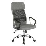 grey mesh back office chair