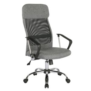 grey mesh back office chair