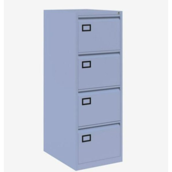 Office Filing Cabinet A Range 4 Drawer Lilac - Image 3