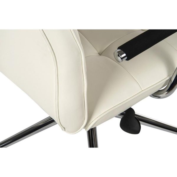 Office Chair Blank White - Image 4