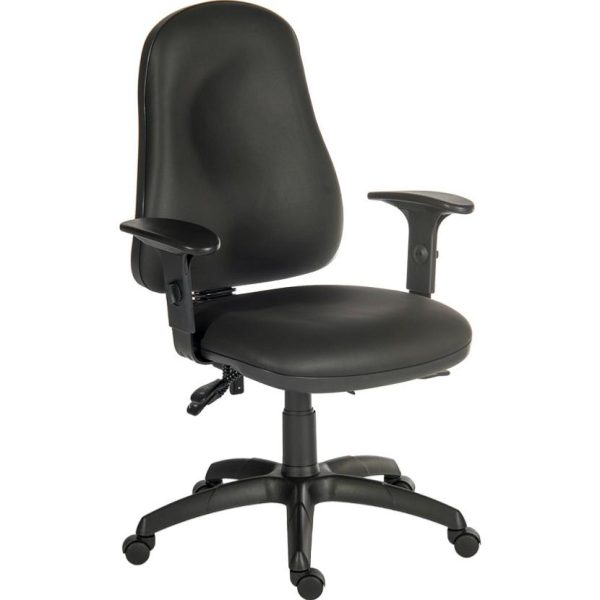 Wipe Clean Ergonomic Executive Operator Chair - Image 3