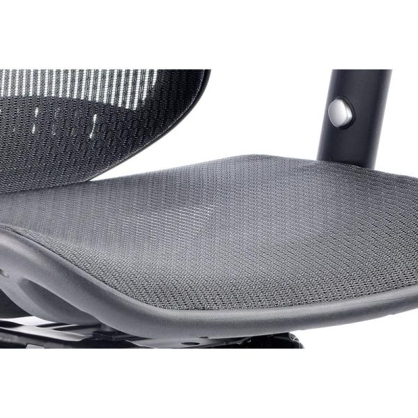 Mesh Back Task Operator Office Chair Move Black Without Head Rest - Image 3
