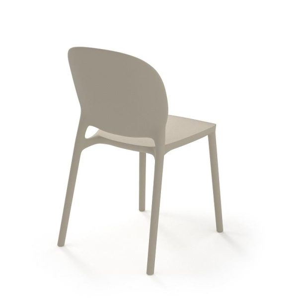 Florence Sustainable Chair No Arms Dove Grey - Image 3