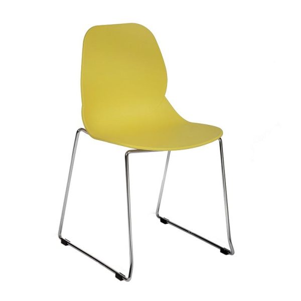 Cafe Chair Style 4 Chrome Sled Frame - Image 5