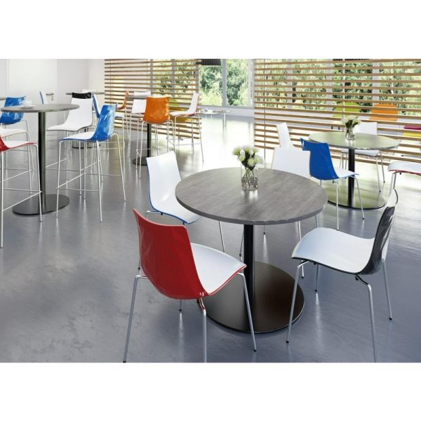Cafe Dining Stool Gemma With Chrome legs - Image 6