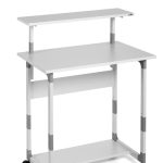 computer trolley grey
