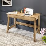 home study desk oak finish