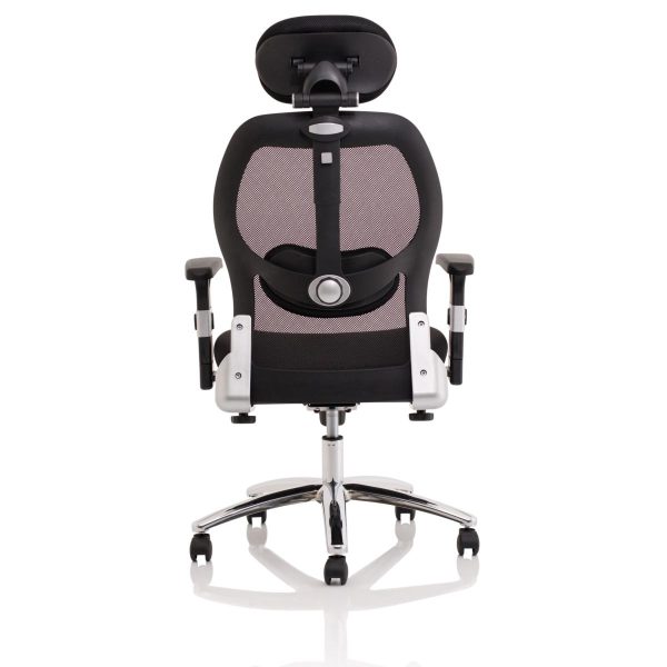 High Mesh Back Executive Office Chair Sandy - Image 6