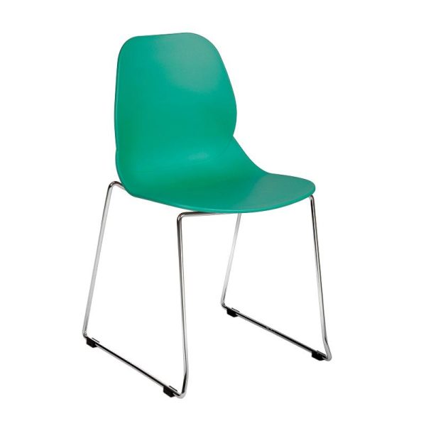 Cafe Chair Style 4 Chrome Sled Frame - Image 9