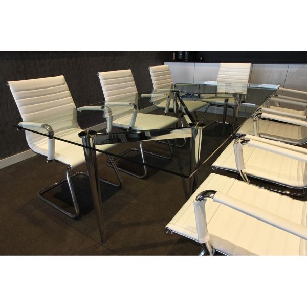 Z Glass Boardroom / Meeting Table - Image 4