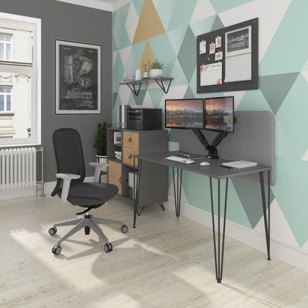 Home Office Cube Storage Trent 6 Boxes 860 x 1370mm - Image 4