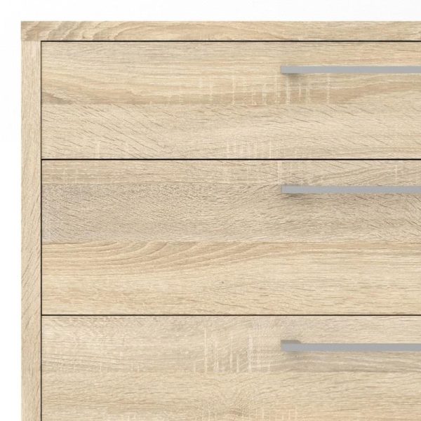 Alexis Office Storage Unit With 2 Drawers and 2 File Drawers Oak - Image 6