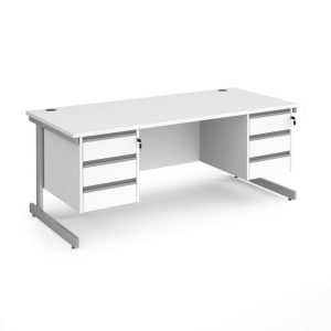 desks with 6 drawers