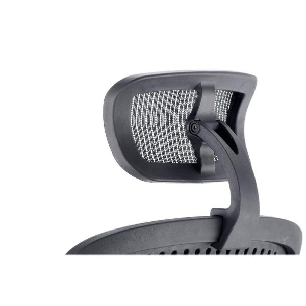Mesh Back Operator Office Chair Move Black With Headrest - Image 10