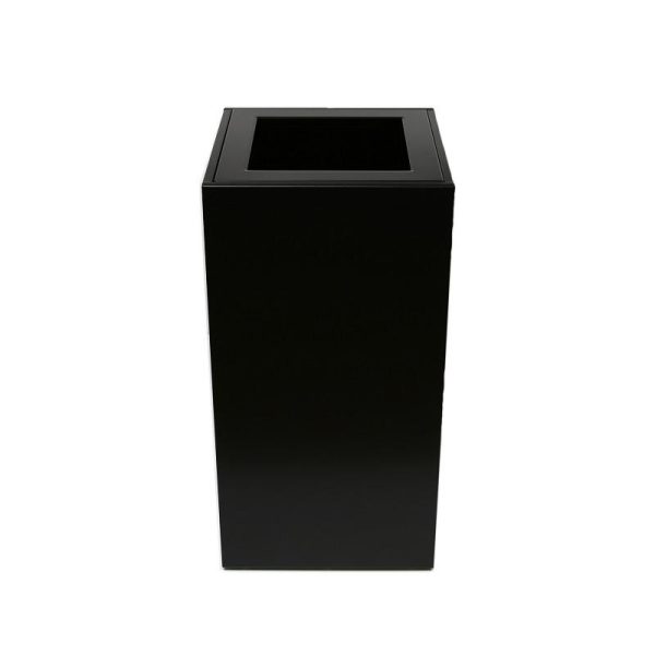 square black office recycling bin