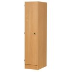 wooden locker