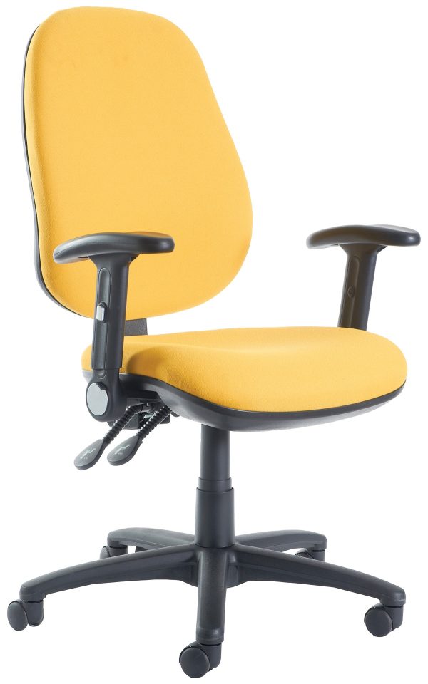 Jersey High Back Fabric Operator Chair - Image 8