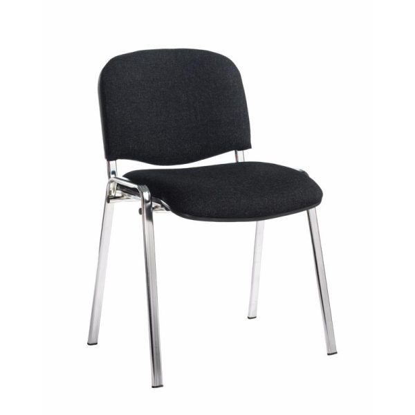 Conference/Meeting Chair Aquarius Chrome Frame And No Arms Fabric Choices 1 - Image 2