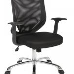 black mesh back office chair