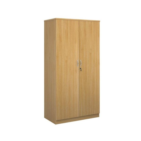 Office System Wood Storage Cupboard Work 2000mm High - Image 3
