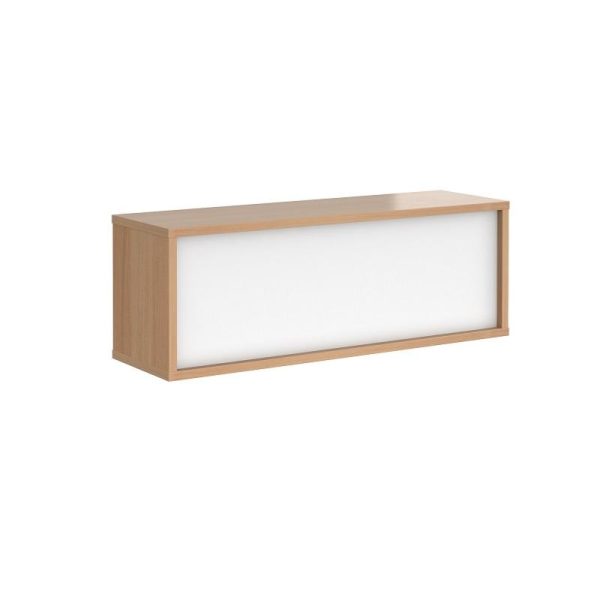 Arizona Reception Desk Modular Straight Hutch Unit  1200mm - Image 2