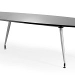 boardroom tables in high gloss black finish
