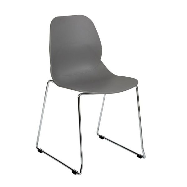 Cafe Chair Style 4 Chrome Sled Frame - Image 3